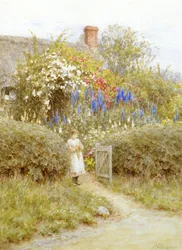 La porte du cottage
